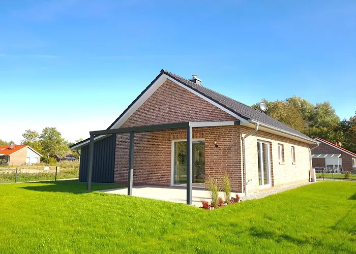 Haus Kuestenbrise - Urlaub Mit Hund An Der Kueste Mit Eigenen Garten, Sauna Und Gemuetlichen Kaminfeuer Nyaraló *