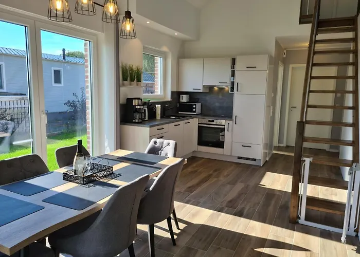 Nyaraló Haus Kuestenbrise - Urlaub Mit Hund An Der Kueste Mit Eigenen Garten, Sauna Und Gemuetlichen Kaminfeuer *